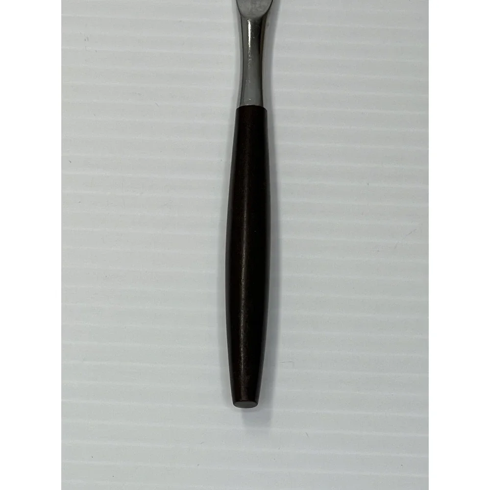 Vintage Hearthside Knives Stainless Flatware Japan Wooden Handle MCM Set of 2